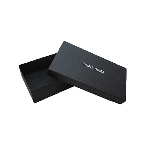 Custom Logo Printing Hard Case Clamshell Rigid Cardboard Foldable Portable Packaging Box For Shoes